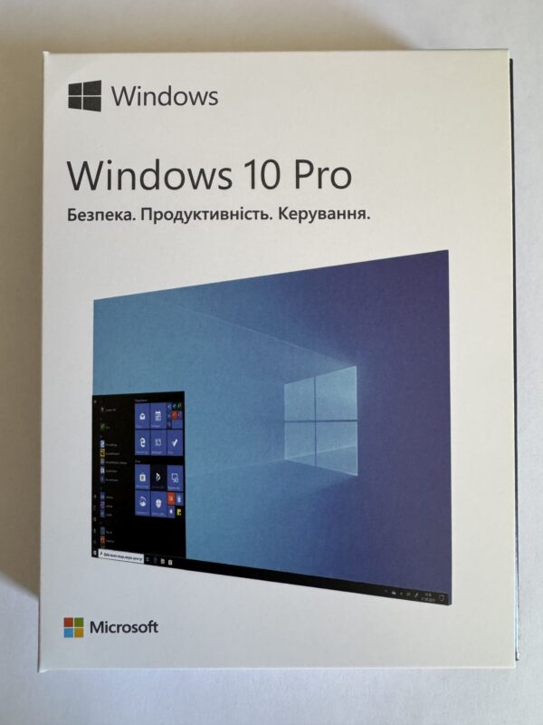 Windows 10 Професійна 32/64-bit на 1ПК (коробкова версія, носій USB 3.0, українська мова) (HAV-00102) Б/В - Зображення 2